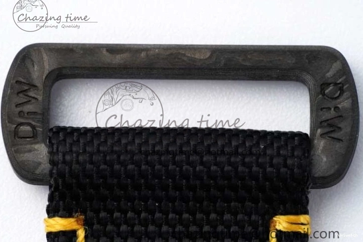 Black Nylon Black Dial Submariner Yellow 1:1 DIW Edition VS3135 on Best VSF Strap Carbon 0108